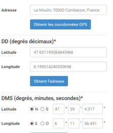 Coordonneesgps le puits du moulin